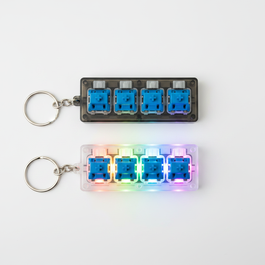 KeyClick — Mechanical Clicker Keychain