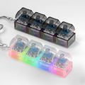LED Mechanical Clicker Keychain product photo